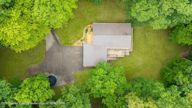 9481 S Clinton Trl, Eaton Rapids, MI 48827 - aerial view of property and surrounding area