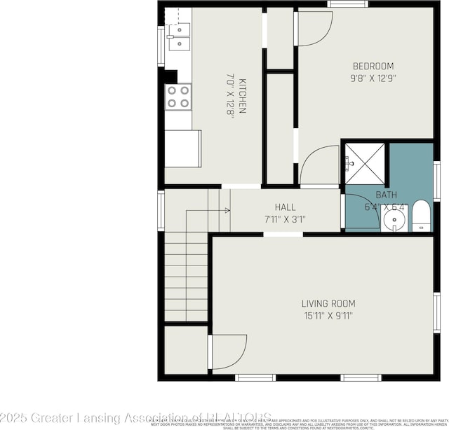 147 Isbell St, Lansing, MI 48910 - view of property floor plan