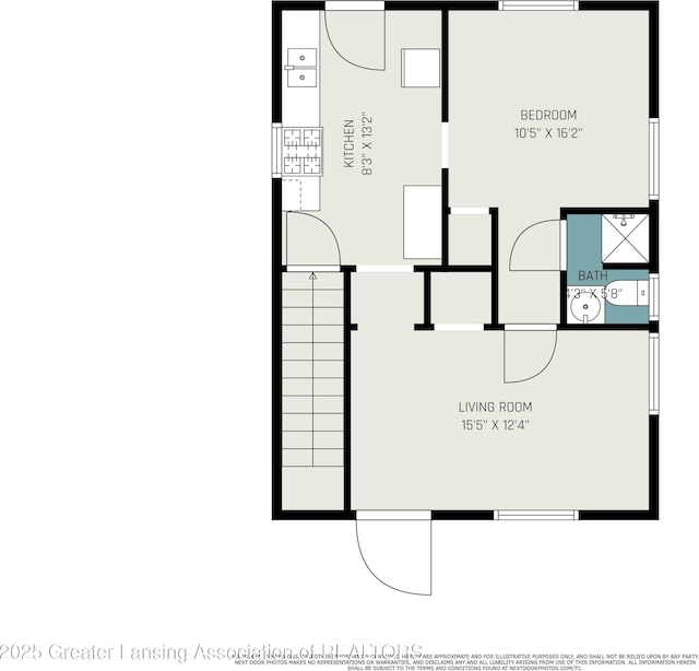 147 Isbell St, Lansing, MI 48910 - view of floor plan / room layout