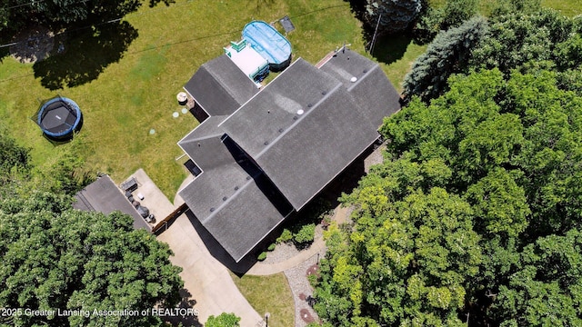 4084 Hulett Rd, Okemos, MI 48864 - aerial view