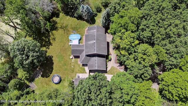 4084 Hulett Rd, Okemos, MI 48864 - aerial view of property and surrounding area