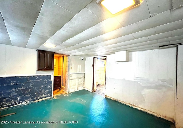 1017 W Oakland Ave, Lansing, MI 48915 - view of unfinished basement