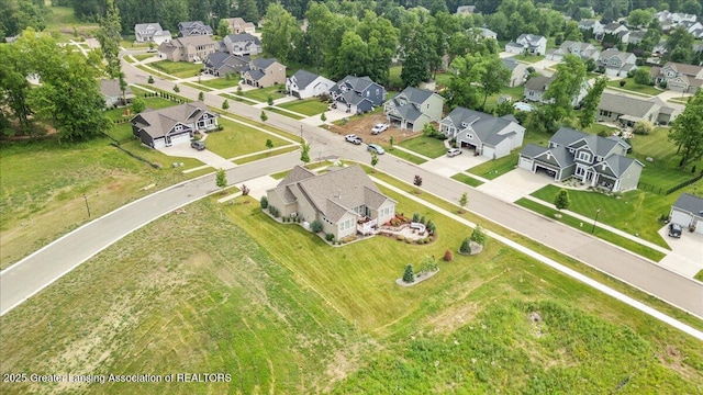 11167 Windswept Dr, Grand Ledge, MI 48837 - aerial perspective of suburban area