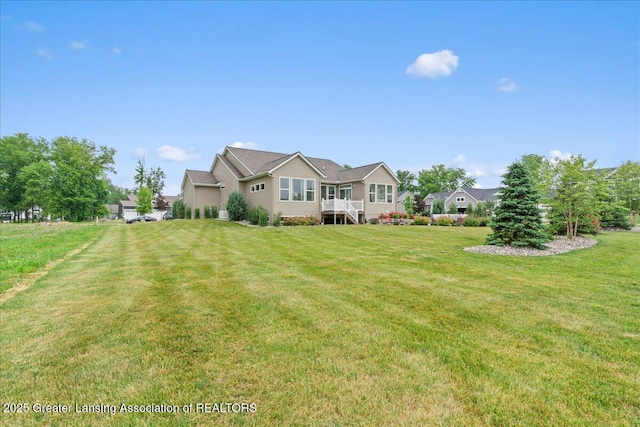 11167 Windswept Dr, Grand Ledge, MI 48837 - view of front of property with a front yard