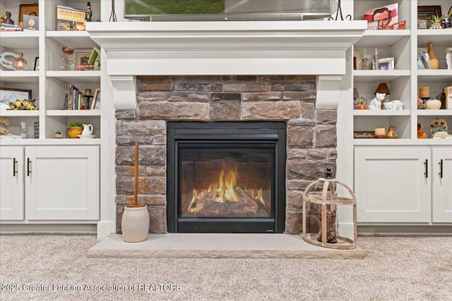 11167 Windswept Dr, Grand Ledge, MI 48837 - detailed view of a fireplace