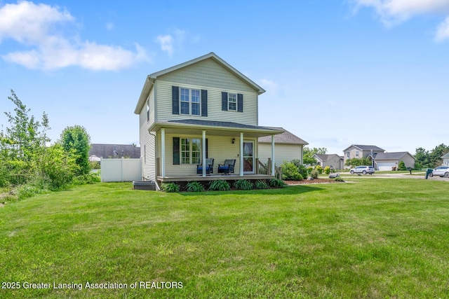 774 Tims View St, Potterville, MI 48876 - traditional home featuring a porch