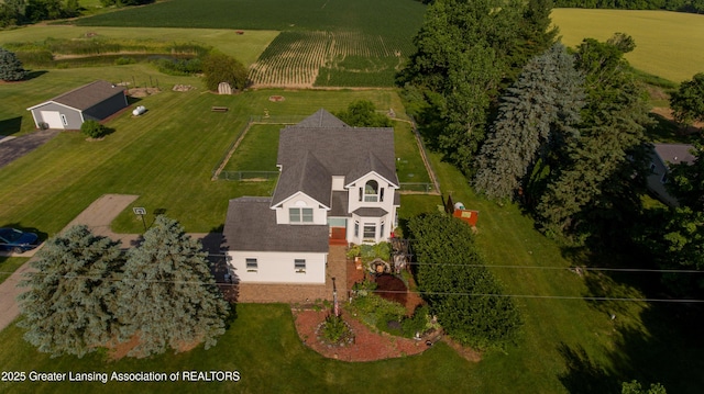 13689 Oneida Rd, Grand Ledge, MI 48837 - overview of rural landscape