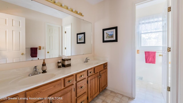 3888 Breckinridge Dr, Okemos, MI 48864 - bathroom featuring double vanity