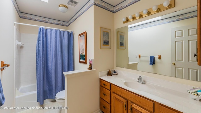 3888 Breckinridge Dr, Okemos, MI 48864 - full bathroom featuring vanity and shower / bath combo