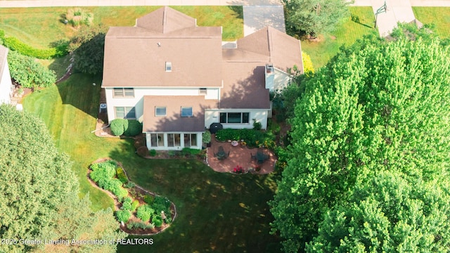 3888 Breckinridge Dr, Okemos, MI 48864 - aerial view of property and surrounding area
