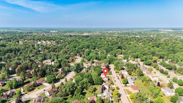 3888 Breckinridge Dr, Okemos, MI 48864 - drone / aerial view