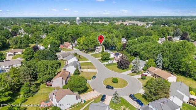 4538 Cranberry Ct, Lansing, MI 48917 - aerial view of residential area