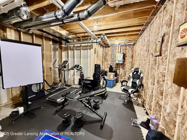 10993 Lakeside Dr, Perrinton, MI 48871 - view of workout room