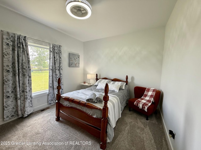 10993 Lakeside Dr, Perrinton, MI 48871 - carpeted bedroom featuring baseboards