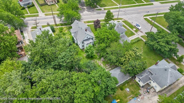 916 Wildwood Ave, Jackson, MI 49202 - aerial perspective of suburban area