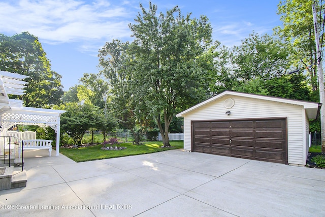 1809 S Holly Way, Lansing, MI 48910 - view of detached garage