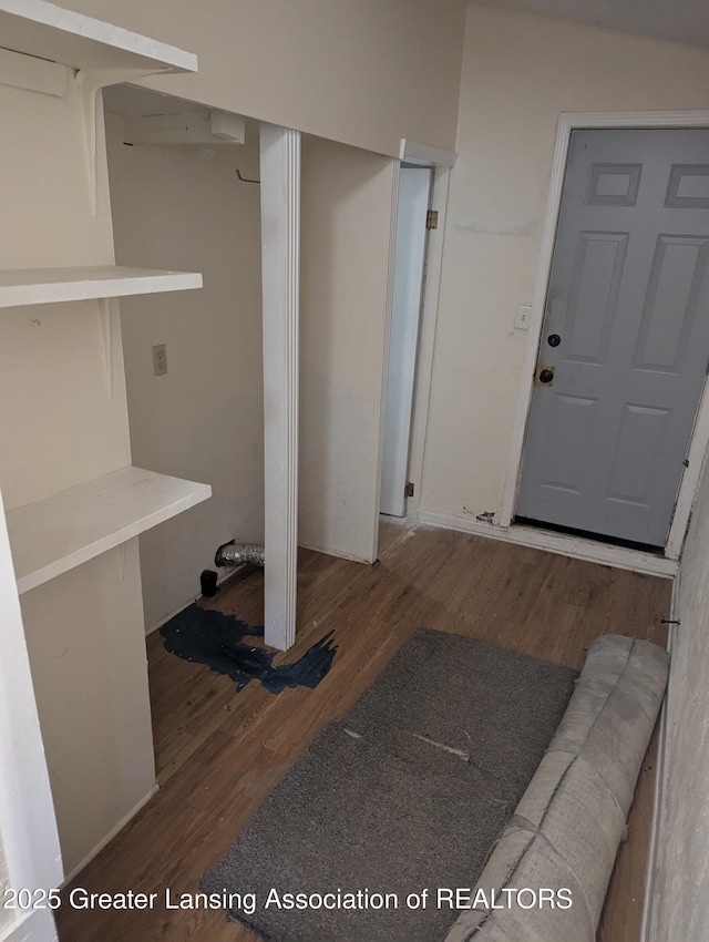 527 S Charles St, Lansing, MI 48912 - interior space featuring wood finished floors