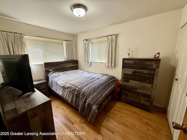 3618 Alpine Dr, Lansing, MI 48911 - bedroom featuring wood finished floors