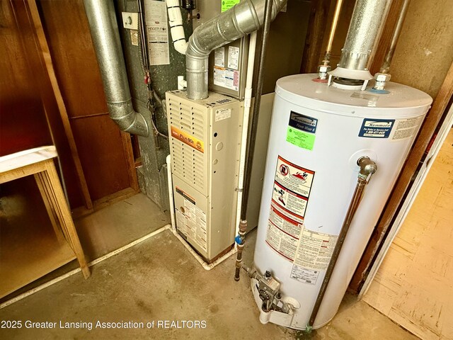 3618 Alpine Dr, Lansing, MI 48911 - utilities featuring water heater