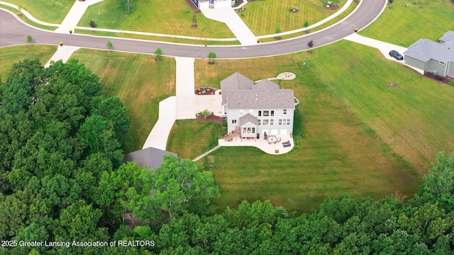 9655 Tobermory Dr, Haslett, MI 48840 - bird's eye view