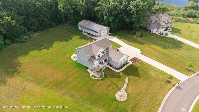 9655 Tobermory Dr, Haslett, MI 48840 - view from above of property