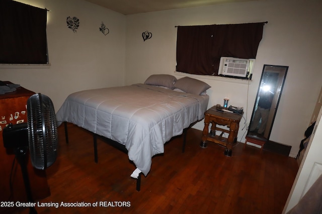 3700-3702 Malibu Dr, Lansing, MI 48911 - bedroom featuring wood finished floors and cooling unit