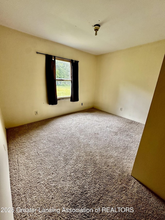 1115 Rose Ave, Big Rapids, MI 49307 - view of carpeted spare room