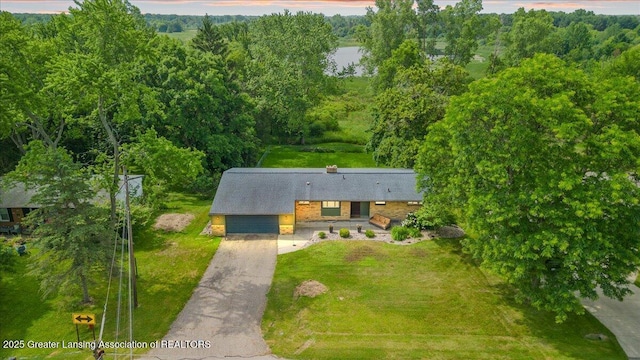 1395 Biscayne Way, Haslett, MI 48840 - view from above of property
