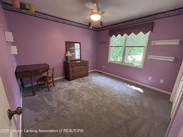 2665 Allium Dr, Holt, MI 48842 - bedroom featuring carpet floors and a ceiling fan