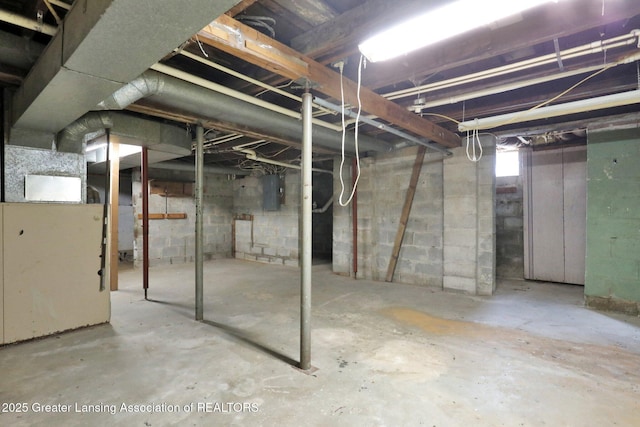 321 Lamb St, Perry, MI 48872 - view of basement