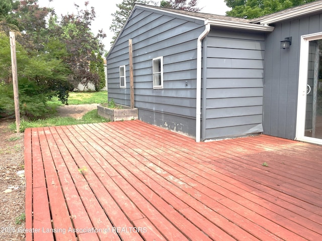 500 Spring St, Grand Ledge, MI 48837 - view of deck