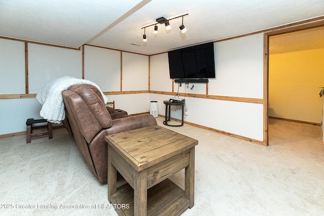 3855 Sandlewood Dr, Okemos, MI 48864 - living area with light colored carpet