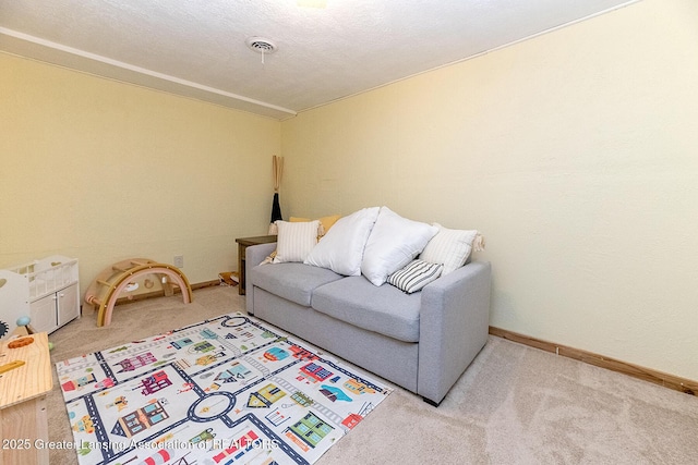 3855 Sandlewood Dr, Okemos, MI 48864 - carpeted living area featuring baseboards