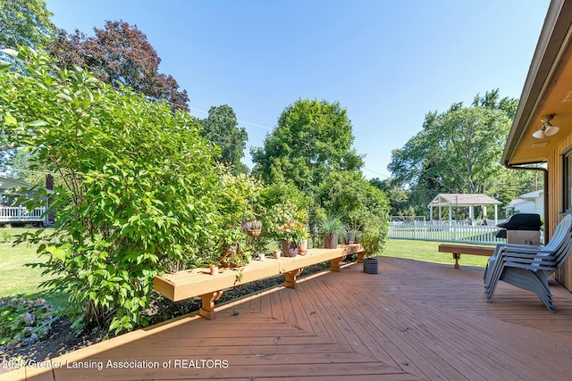 3855 Sandlewood Dr, Okemos, MI 48864 - view of deck