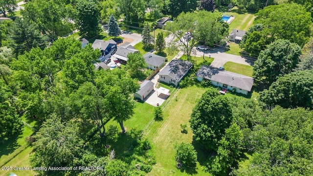 2218 Coolridge Rd, Holt, MI 48842 - aerial view of property and surrounding area
