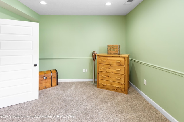14747 Forest Hill Rd, Grand Ledge, MI 48837 - carpeted bedroom with recessed lighting