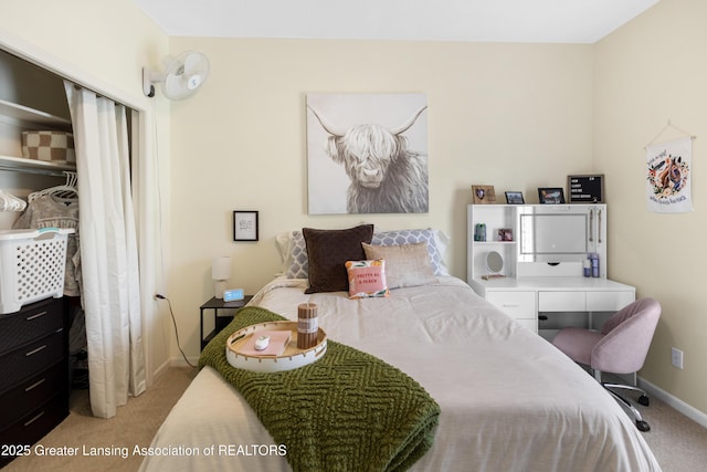 14747 Forest Hill Rd, Grand Ledge, MI 48837 - bedroom featuring carpet