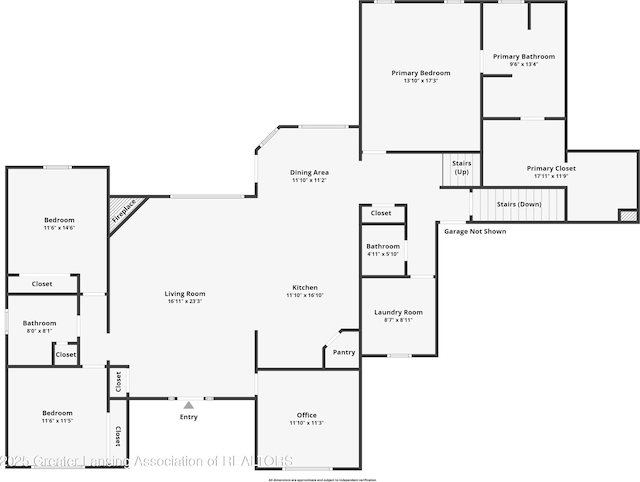 14747 Forest Hill Rd, Grand Ledge, MI 48837 - view of floor plan / room layout