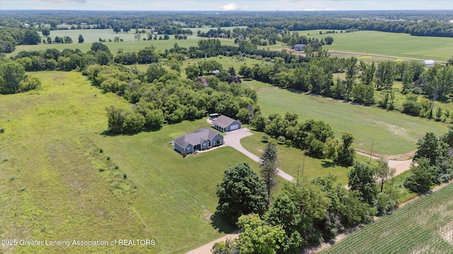 14747 Forest Hill Rd, Grand Ledge, MI 48837 - aerial view of sparsely populated area