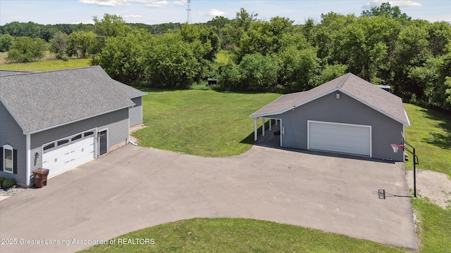 14747 Forest Hill Rd, Grand Ledge, MI 48837 - aerial view of property and surrounding area