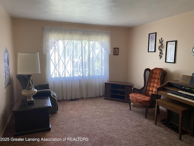 3931 Berry Ridge Dr, Holt, MI 48842 - living area featuring carpet