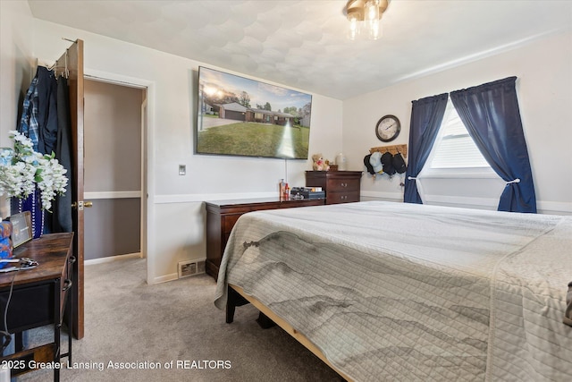 8713 Wintergreen St, Lansing, MI 48917 - carpeted bedroom with baseboards