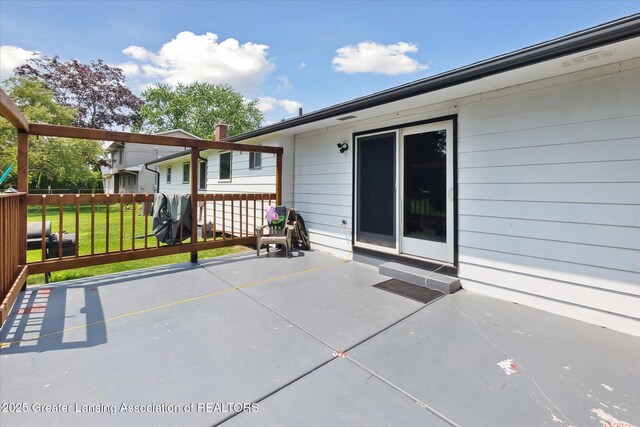 8713 Wintergreen St, Lansing, MI 48917 - view of patio / terrace