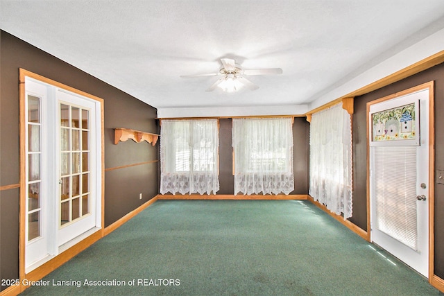 6875 W Howe Rd, Dewitt, MI 48820 - view of unfurnished sunroom