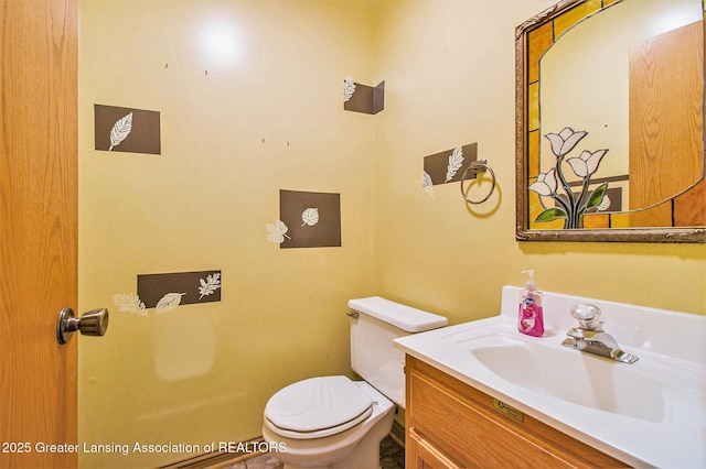 6875 W Howe Rd, Dewitt, MI 48820 - half bath with toilet and vanity