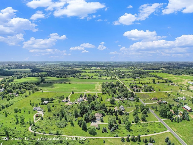 6875 W Howe Rd, Dewitt, MI 48820 - aerial view of sparsely populated area