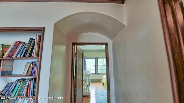 502 S Main St, Eaton Rapids, MI 48827 - corridor with arched walkways