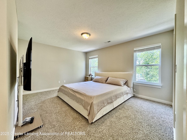4314 Ringneck Ln, Holt, MI 48842 - carpeted bedroom featuring baseboards and a textured ceiling