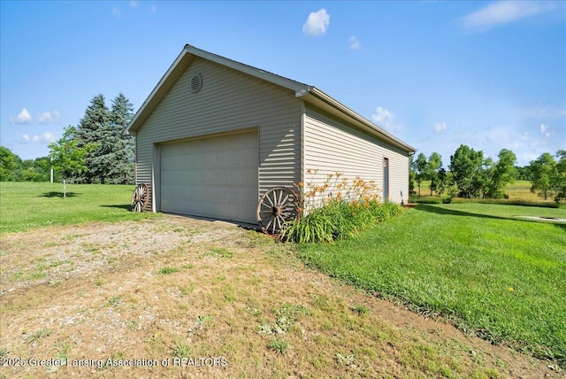 5159 E Pratt Rd, Saint Johns, MI 48879 - view of detached garage