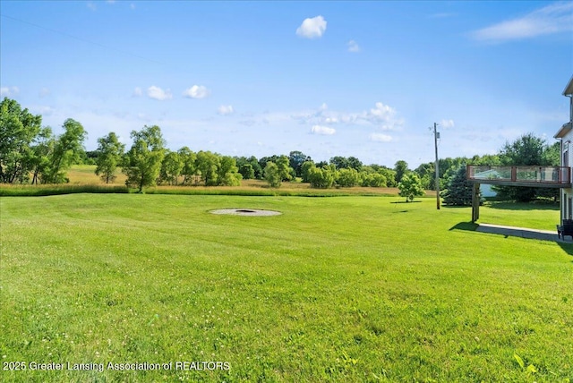 5159 E Pratt Rd, Saint Johns, MI 48879 - view of grassy yard